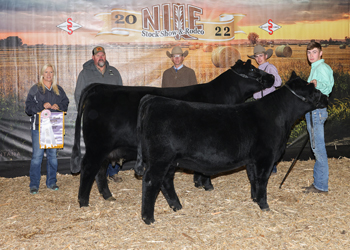 Reserve Grand Champion Cow-calf Pair