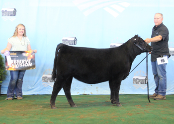 Reserve Junior Heifer Calf Champion