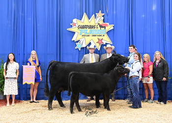 Reserve Grand Champion Owned Cow-calf Pair