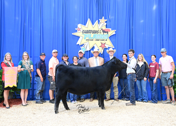 Fifth Overall Bred-and-owned Champion Female