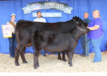 Reserve Grand Champion Cow-calf Pair