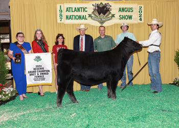 Reserve Grand Champion Bred-and-owned Female